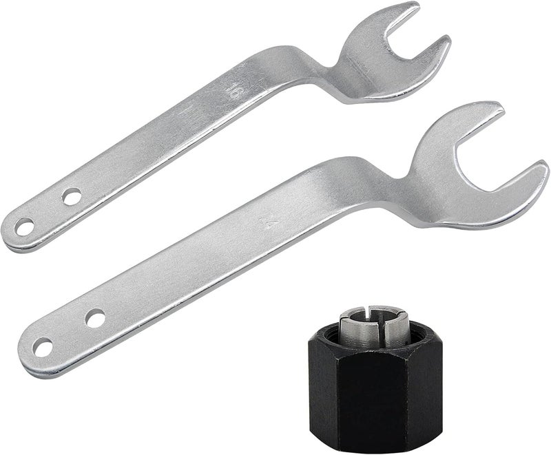 Thaekuns RA1152 Offset Wrenches for Router Bit-Changing BOSCH 2610906287 3/8-Inch Collet Chuck for 1613-,1617-, 1618- & 1619- Series Routers - Image 1